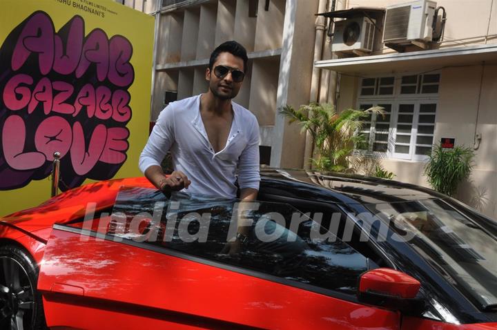 Jackky Bhagnani during the Mahurat of Movie “Ajab Gazabb Love”