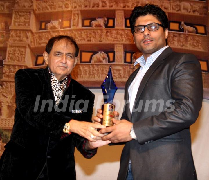 Harish Shah and Riyaz Gangji at Dr. Ambedkar Awards