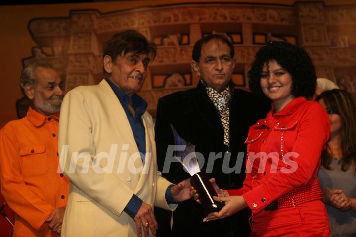 Bollywood stars at Dadasaheb Ambedkar Awards organised by Kailash Masoom and Harish Shah at Shanmukhananda Hall in Mumbai