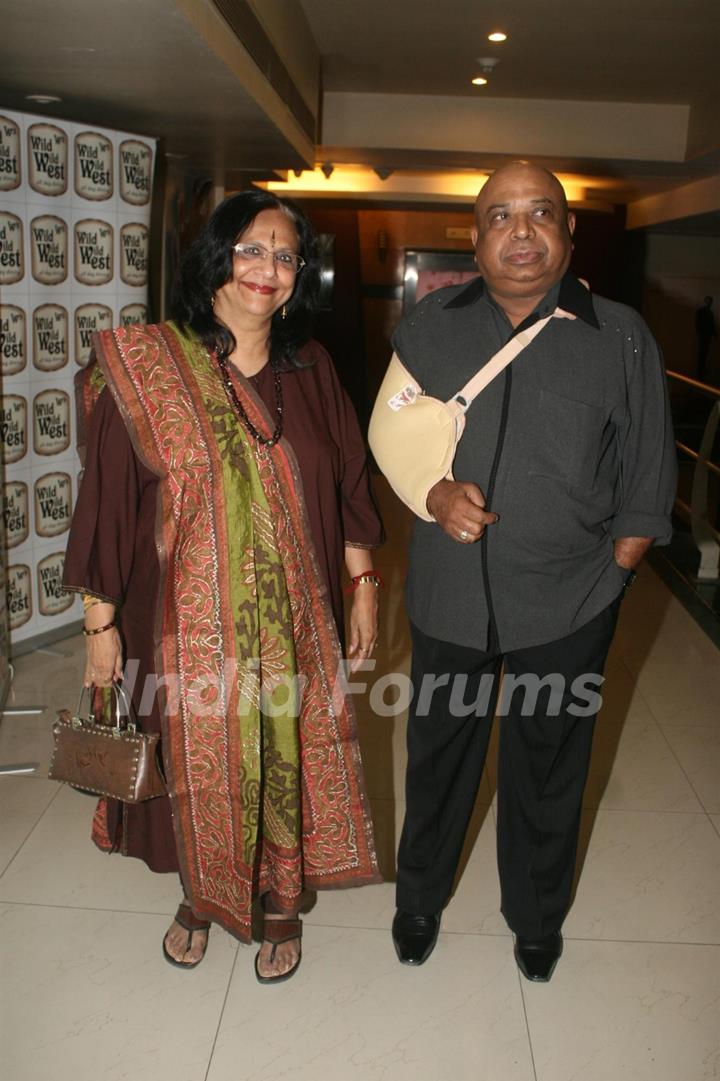 Satish Kaushik celebrated his birthday with friends at Wild Wild West in Andheri, Mumbai