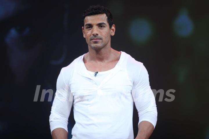 John Abraham on the sets of Isi Ka Naam Zindagi