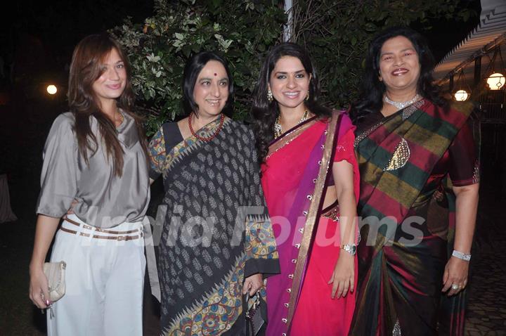 Natasha, Dr Mithu Alur, Grace Pinto at Shaina NC's bash for the new CM of Goa. .