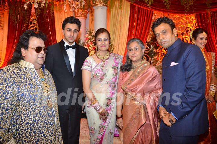 Bappa Lahiri and Taneesha Verma Wedding Reception