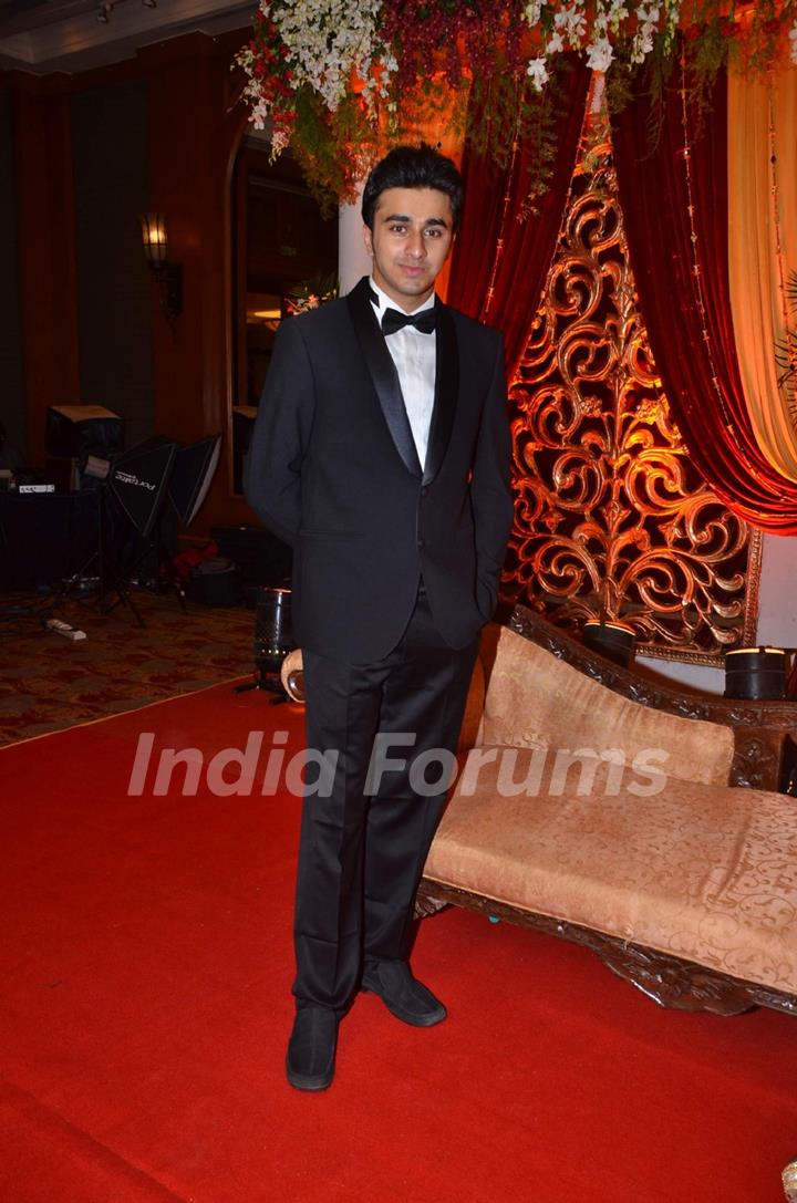 Brother of the bride Harsh Verma at Bappa Lahiri and Taneesha Verma Wedding Reception