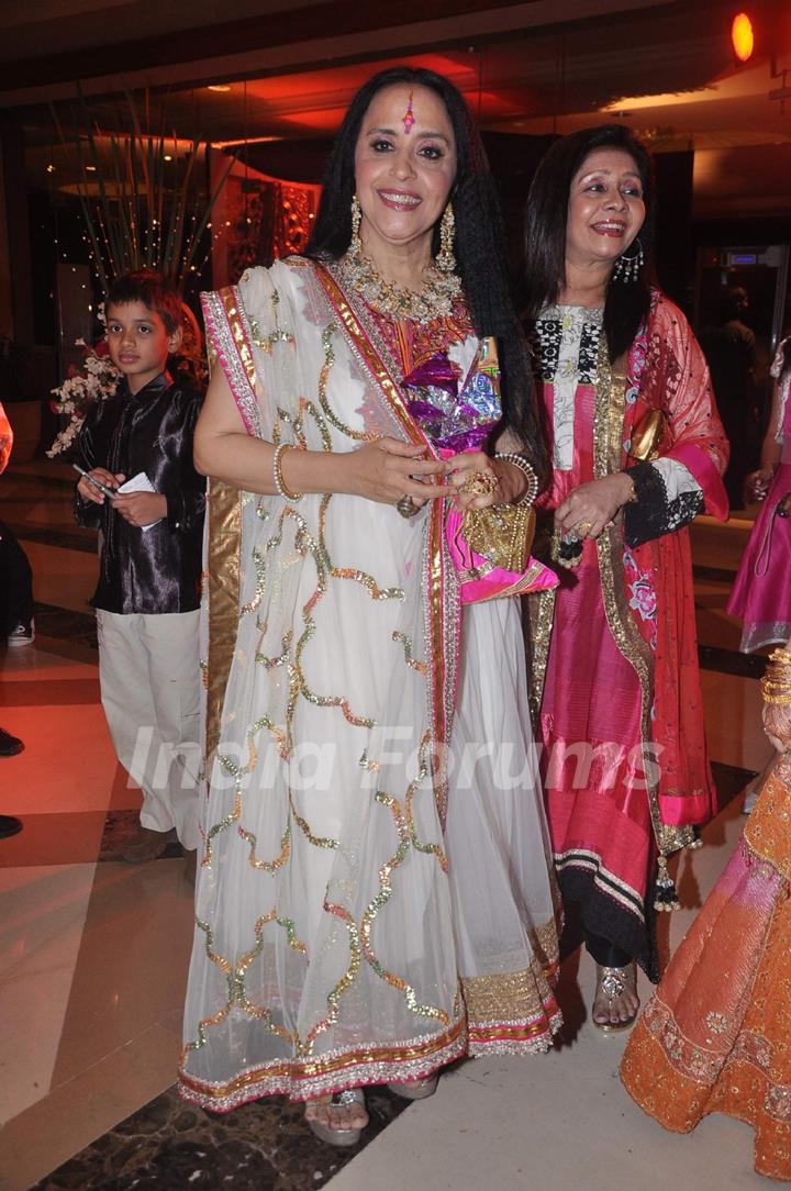 Ila Arun at Bappa Lahiri and Taneesha Verma Wedding Reception