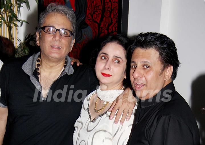 Aditya Raj Kapoor & Ketan Desai at Bonny Duggal's party to honour Director Priyadarshan