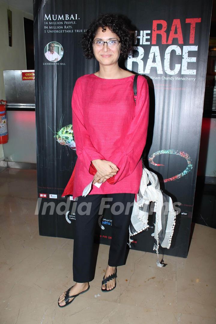 Kiran Rao at The Rat Race film premiere in PVR