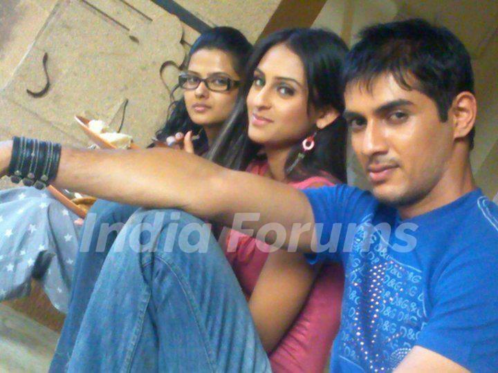 Kratika, Krystle and Vishal