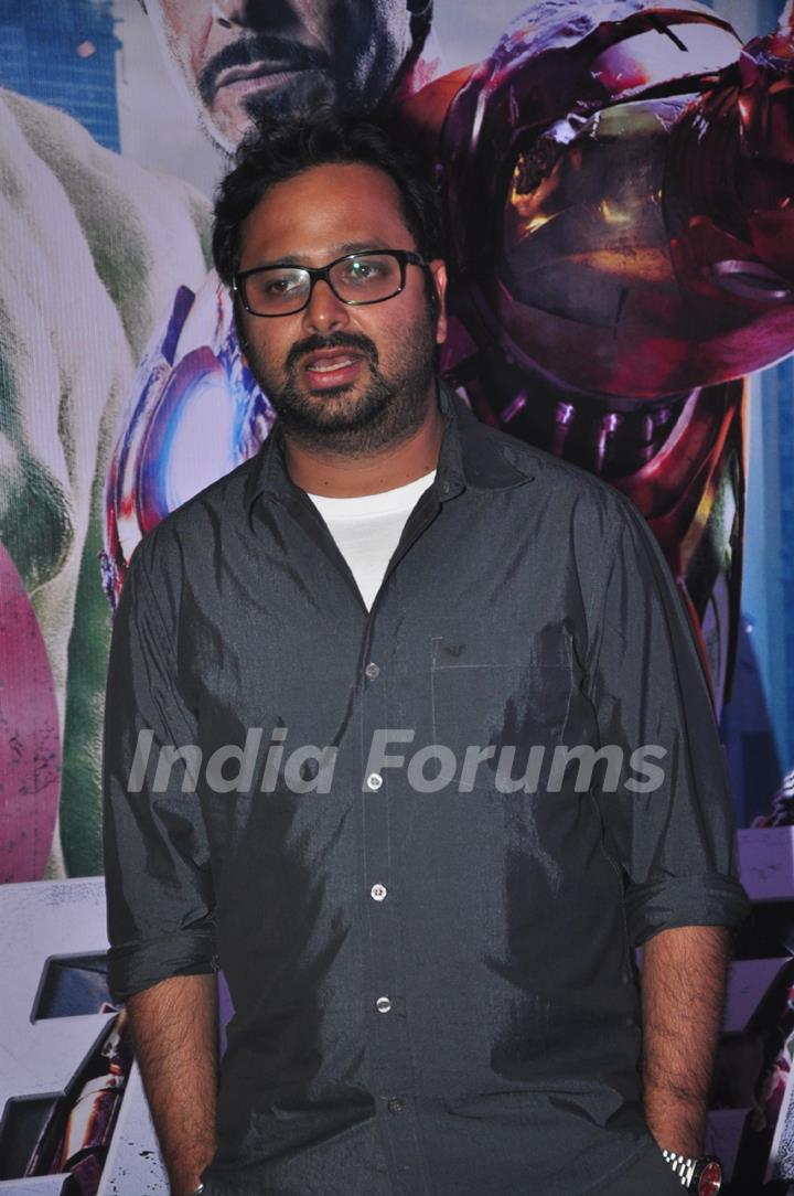 Nikhil Advani at Avengers Premiere At PVR Juhu, Mumbai