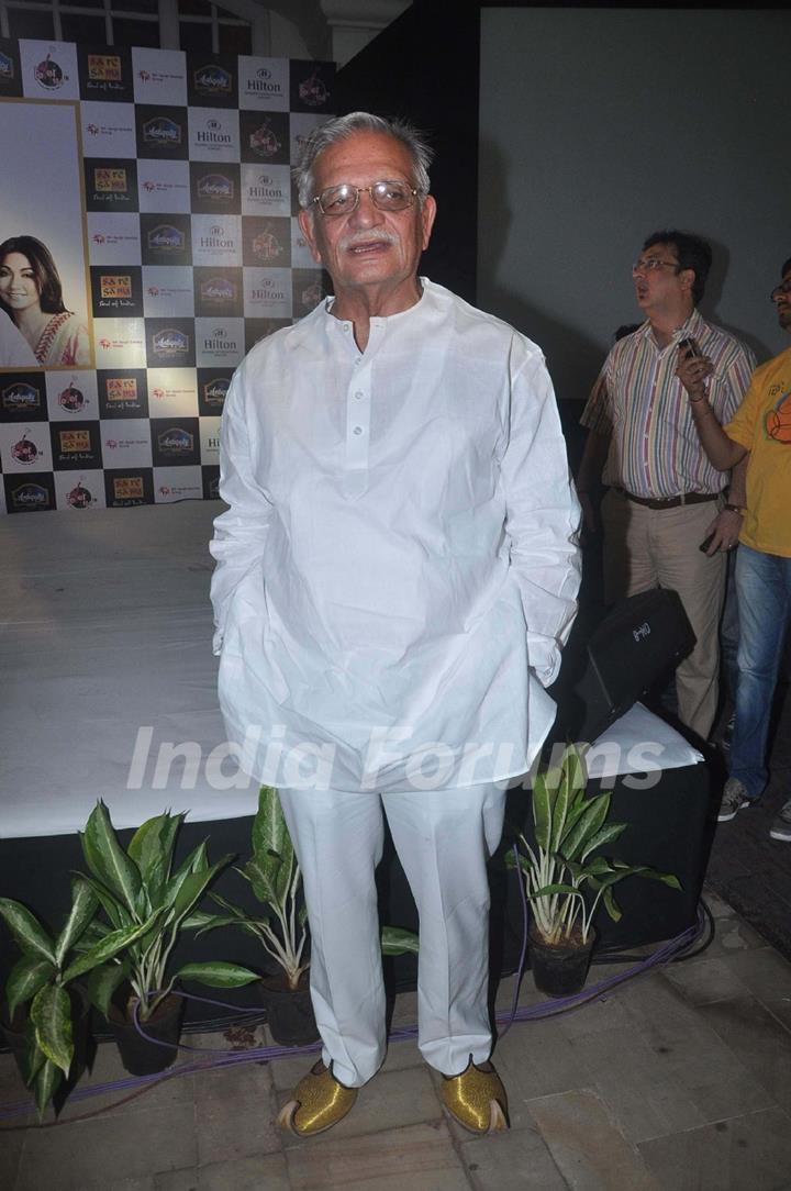 Gulzar at the launch of Gulzar's Album 'Aksar'