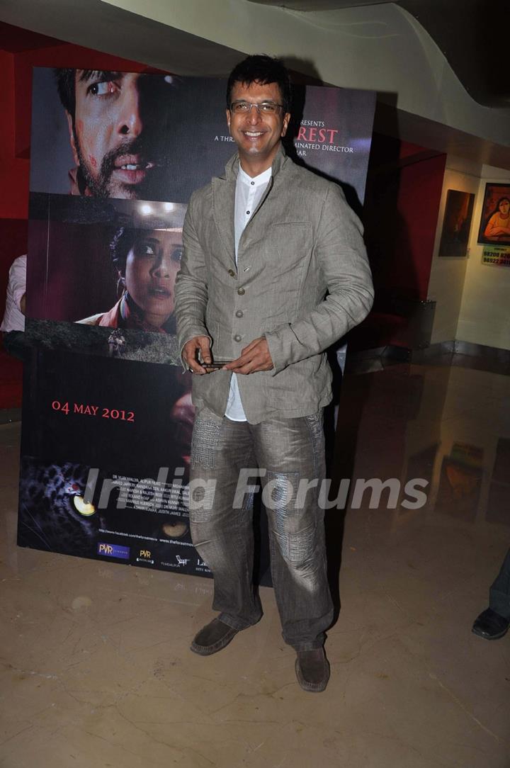 Javed Jaffrey at Ritu Kumar's son Ashvin Kumar's Rainforest film preview