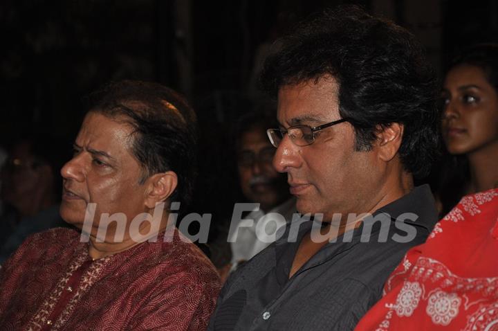 Anup Jalota at Launch of Bhupinder-Mitali Singh-Gulzar's album 'Aksar'