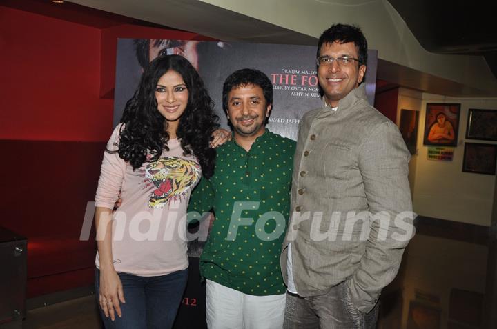 Nandana Sen, Ashvin Kumar and Jaaved Jaaferi at 'The Forest' Movie First Look launch