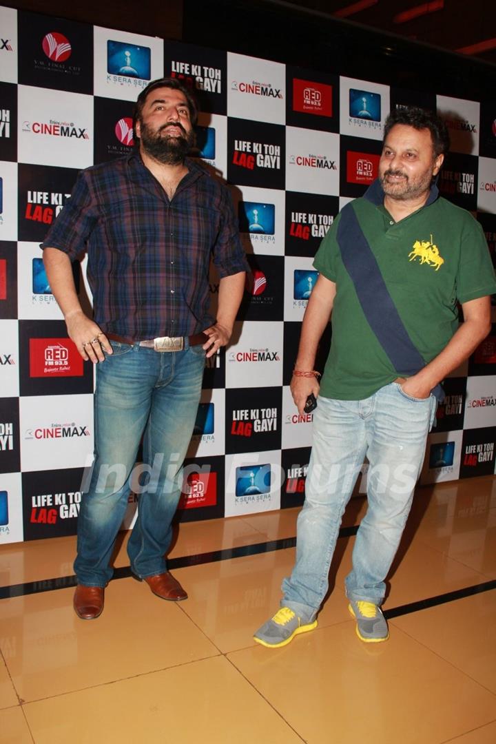 Rakesh Mehta at 'Life Ki Toh Lag Gayi' premiere at Cinemax, Mumbai