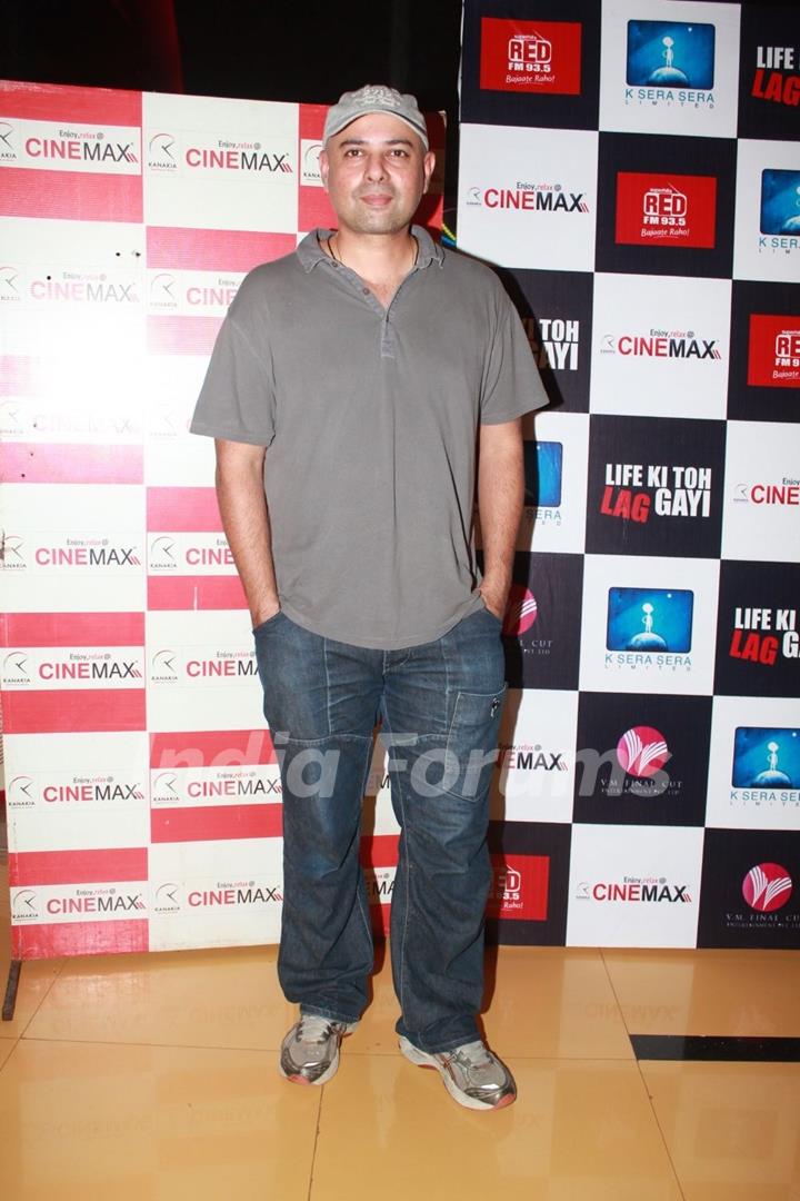 Atul Agnihotri at 'Life Ki Toh Lag Gayi' premiere at Cinemax, Mumbai