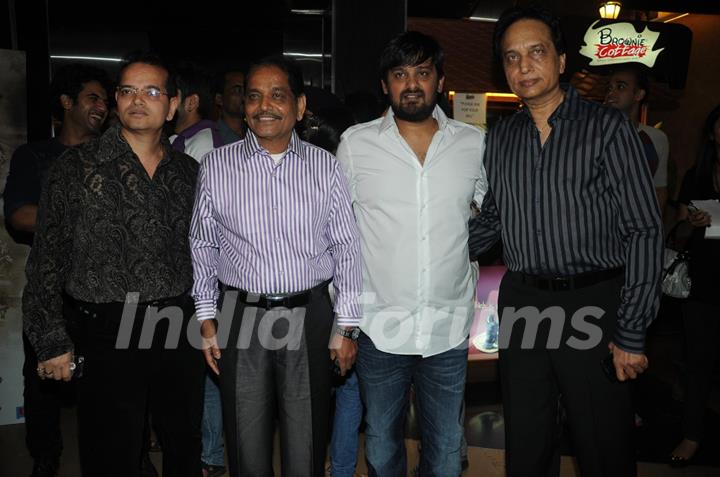 Champak Jain, Ratan Jain, Wajid Ali and Ganesh Jain at Premiere of film Tezz