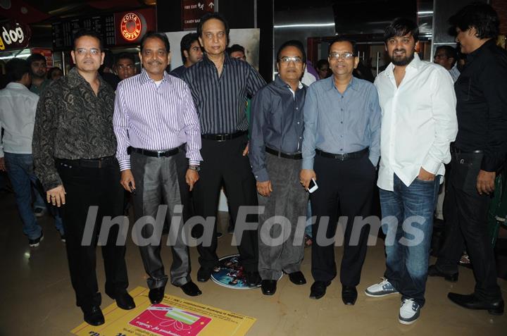 Champak Jain, Ratan Jain, Wajid Ali and Ganesh Jain at Premiere of film Tezz