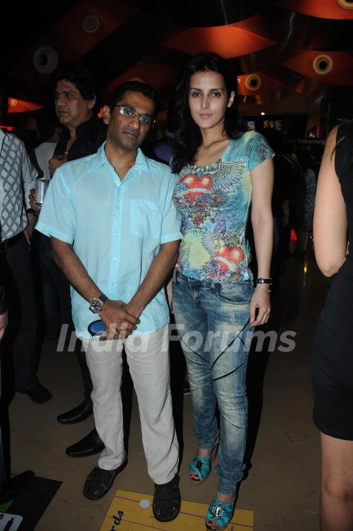 Vinod Nair and Tulip Joshi at Premiere of film Tezz