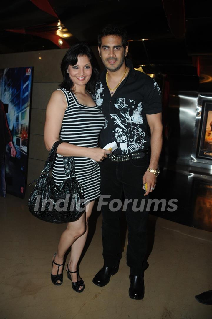 Deepshika and Kaishav Arora at Premiere of film Tezz