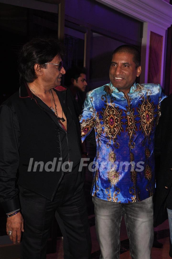 Raju Shrivastav at Sunidhi Chauhan and Hitesh Sonik Wedding Reception Ceremony