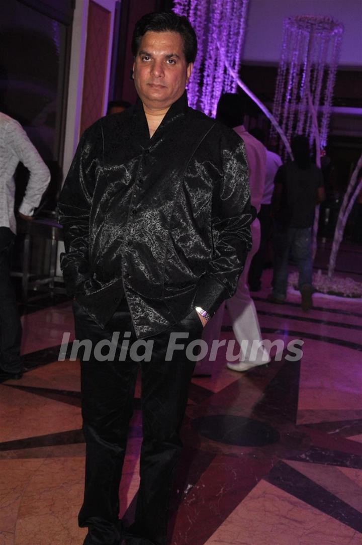 lalit Pandit at Sunidhi Chauhan and Hitesh Sonik Wedding Reception Ceremony