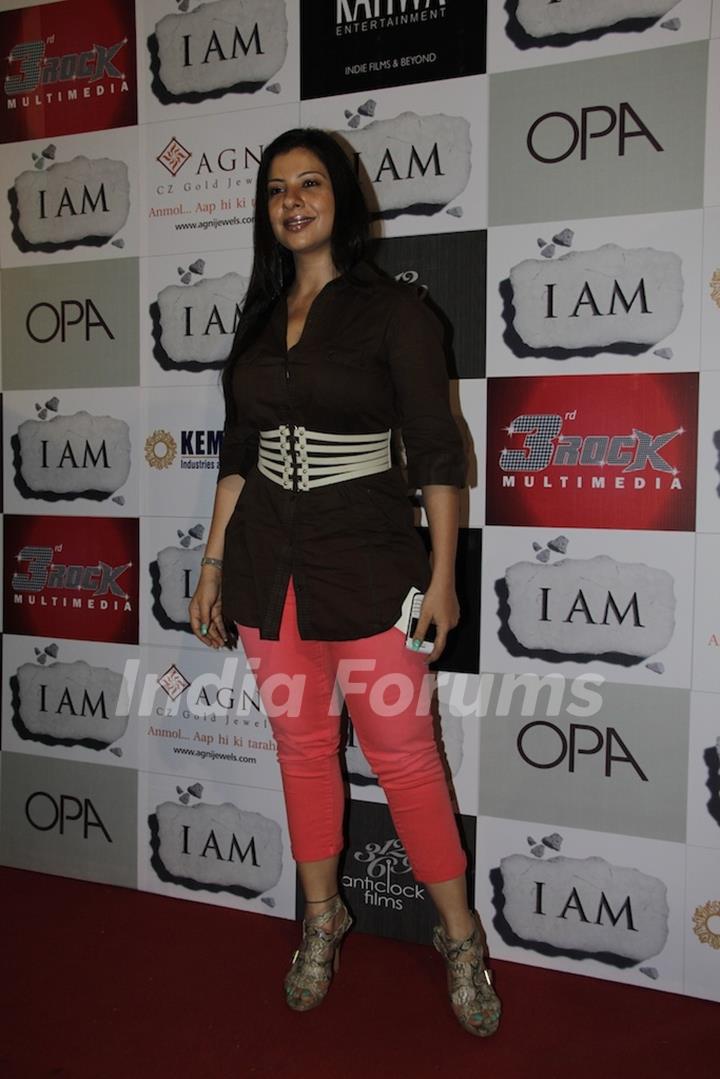 Sambhavna Seth at 'I Am' National Award winning bash