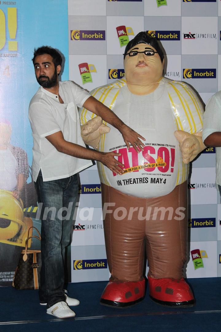 Ranvir Shorey at Fatso film promotions at Inorbit Mall