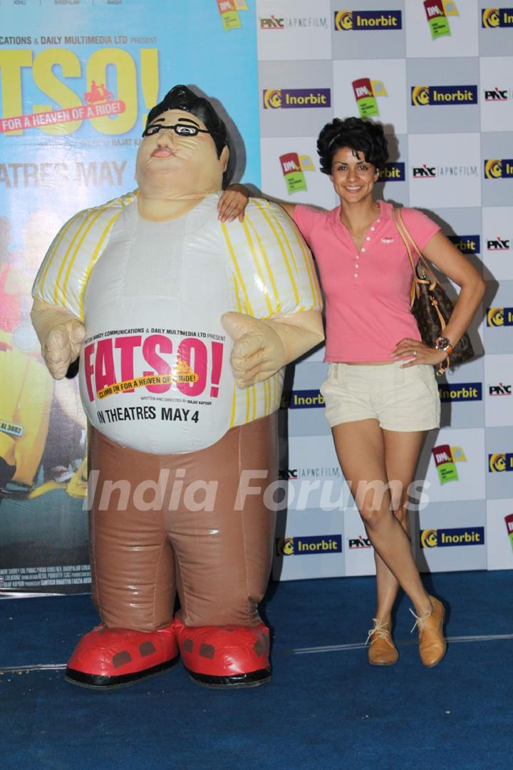 Gul Panag at Fatso film promotions at Inorbit Mall