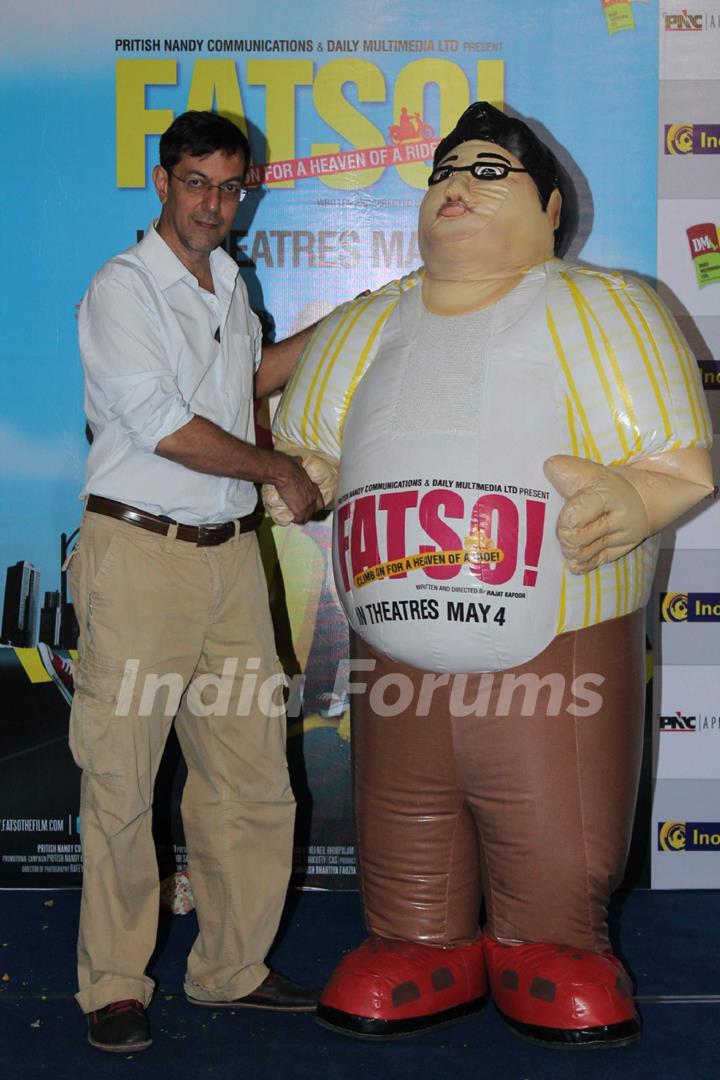 Rajat Kapoor at Fatso film promotions at Inorbit Mall