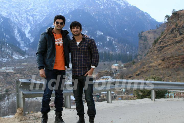 Sushant Singh Rajput with Aditya Redij