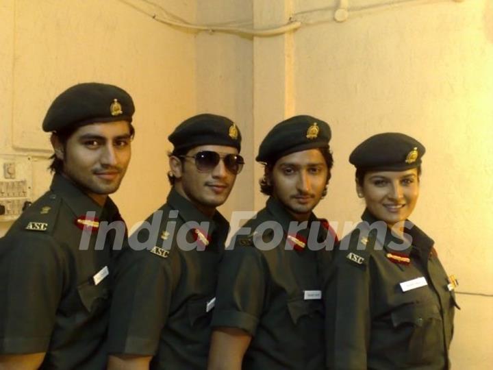 Kunal Karan Kapoor, Priyanka Bassi, Harshad Chopra and Arjun Bijlani