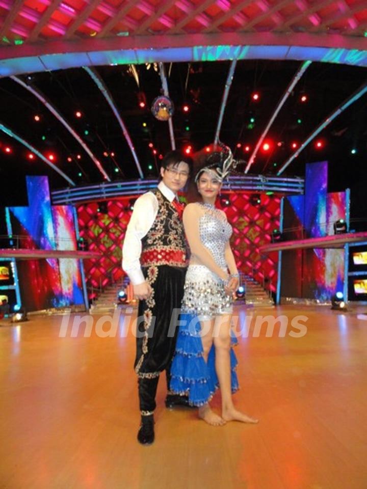 Ankita Lokhande, Meiyang Chang On Jhalak Dikhala Jaa Set