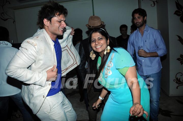 Sufzal Saleem and Anu on The Dance Floor at Sufzal Saleem's birthday bash