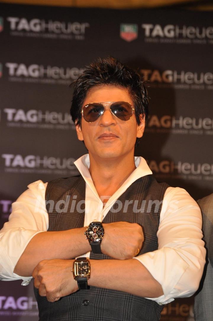 Shahrukh Khan launches Tag Heuer watch Photo