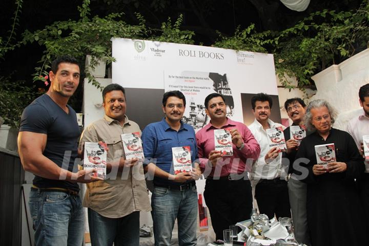 John Abraham, Sanjay Gupta & Anil Kapoor launch book Dongri to Dubai by Hussain Zaidi