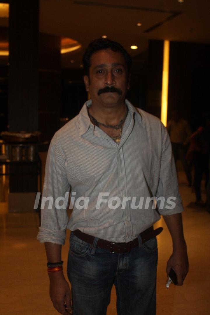 Mukesh Tiwari at Film Tukkaa Fitt first look launch at Hotel Novotel in Juhu, Mumbai