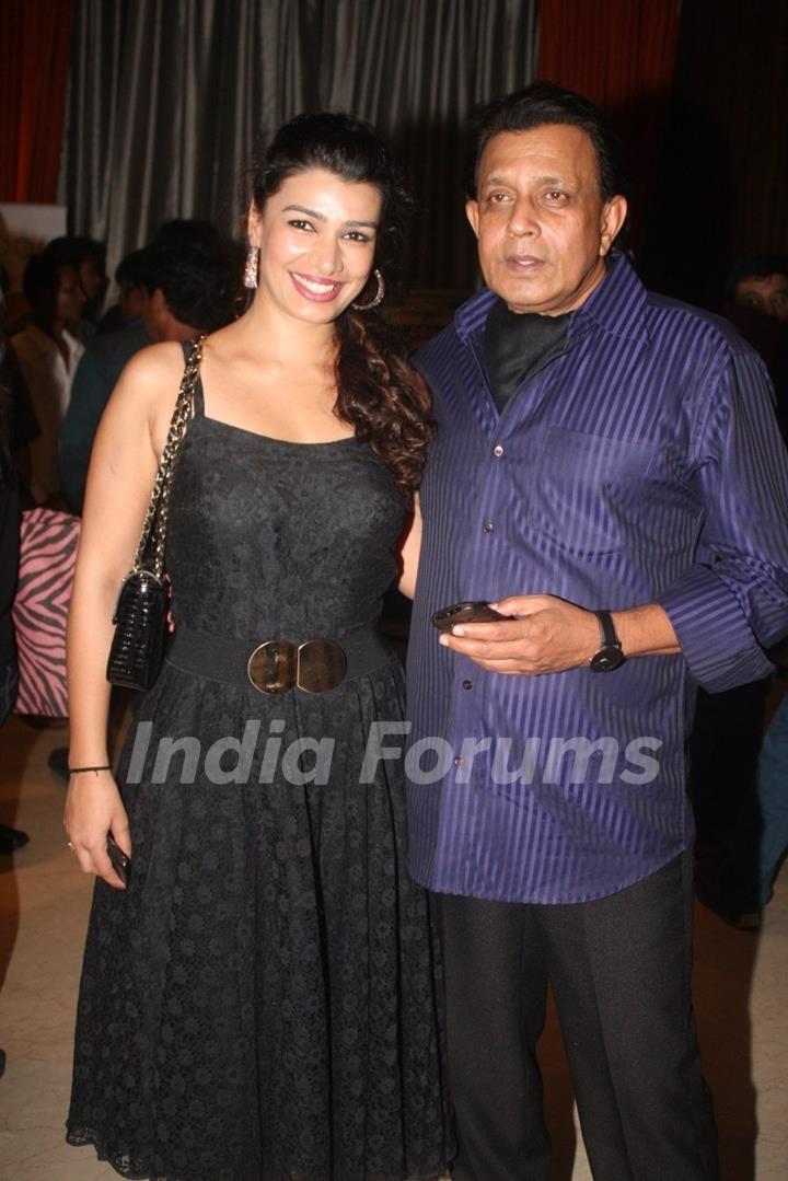 Mink and Mithun Chakraborty at Film Tukkaa Fitt first look launch at Hotel Novotel in Juhu, Mumbai