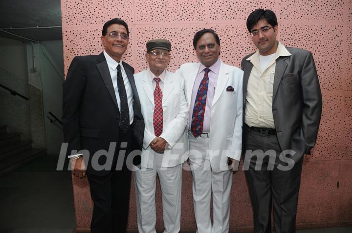 Chandru Punjabee, Anthony Arun Biswas, Ram Jawhrani and Harsh Punjabi at Mother Teresa Award