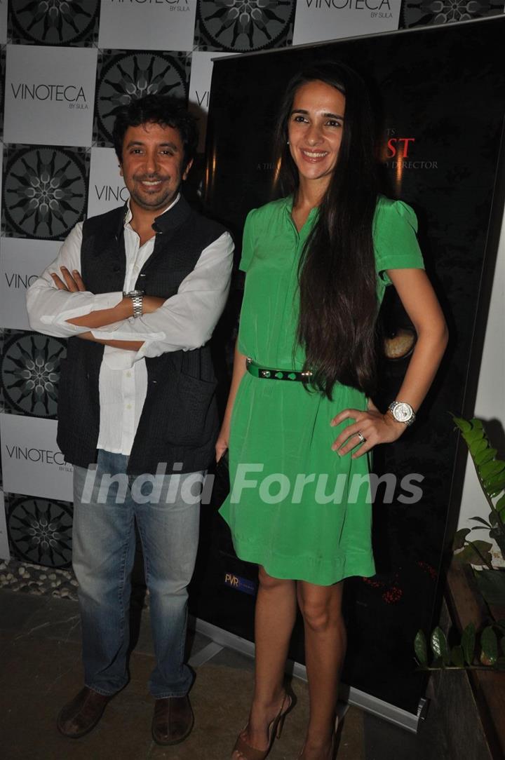 Ashvin Kumar and Tara Sharma at Success Party for 'The Forest'