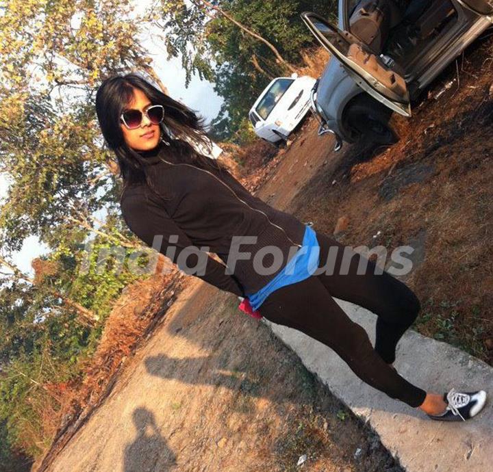 Nia sharma at outdoor shoots