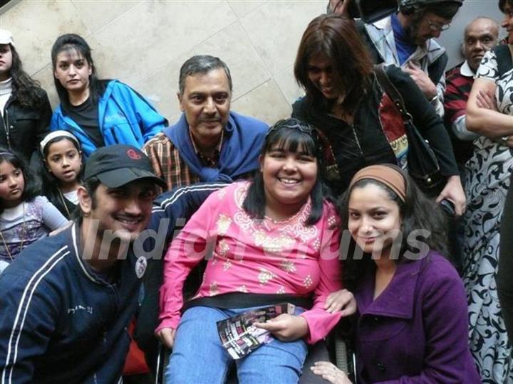 Sushant Singh Rajput, Ankita Lokhande With Fans In South Africa