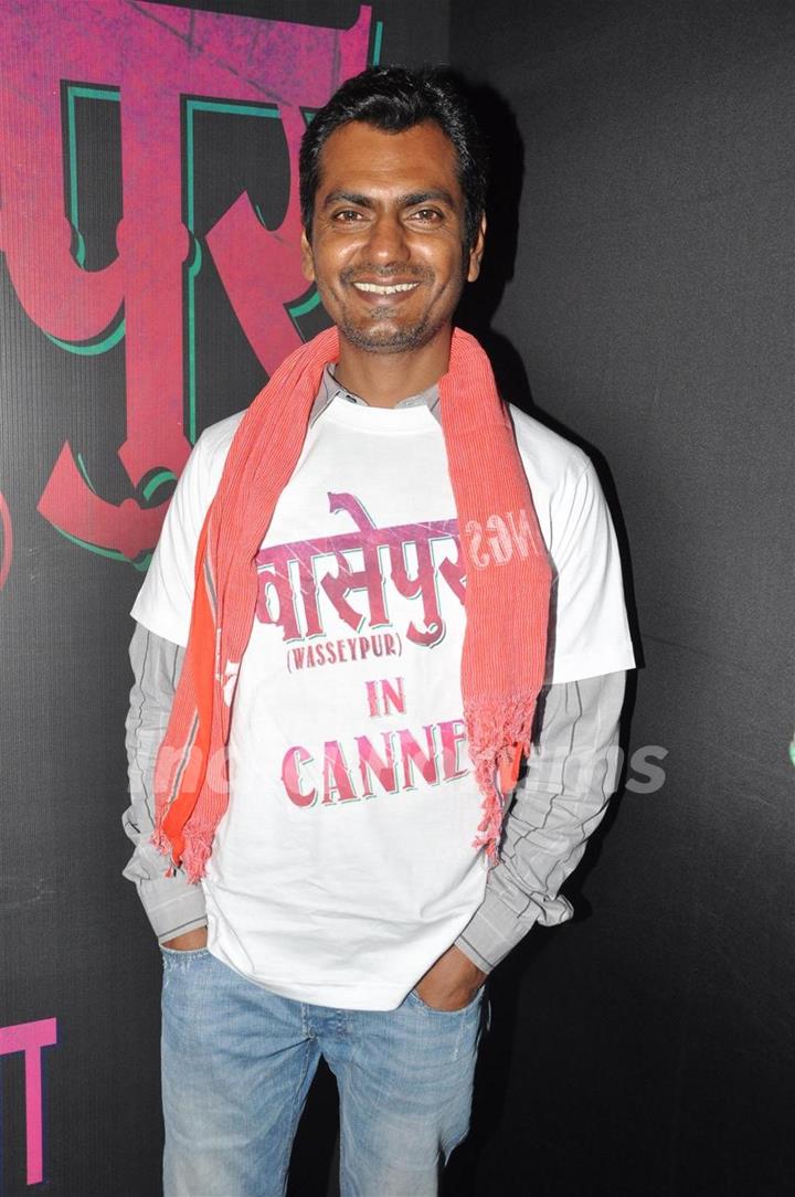 Nawazuddin Siddiqui at Gangs Of Wasseypur Media Meet