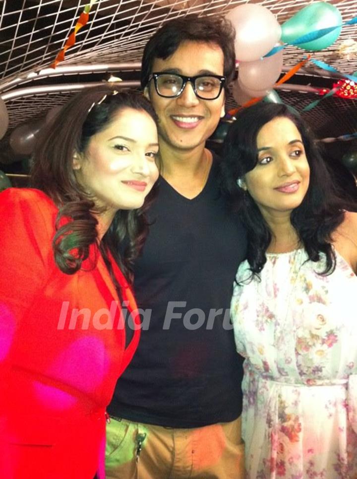 Ankita Lokhande, Anurag Sharma, Swati Anand At Sushant's Birthday Party