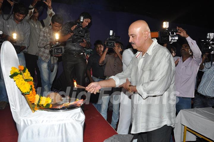 Rakesh Roshan at Mahurat of movie Delhi Eye at Filmistan Studios