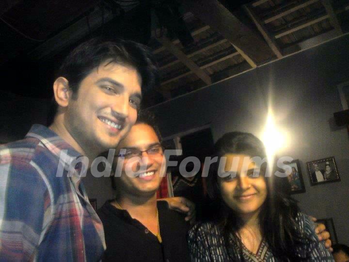 Sushant Singh Rajput With His Friends