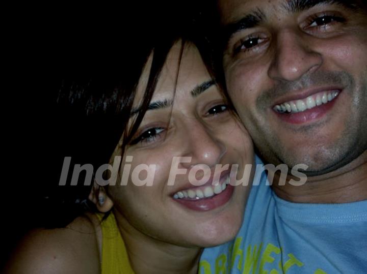 Hiten Tejwani and Gauri Pradhan