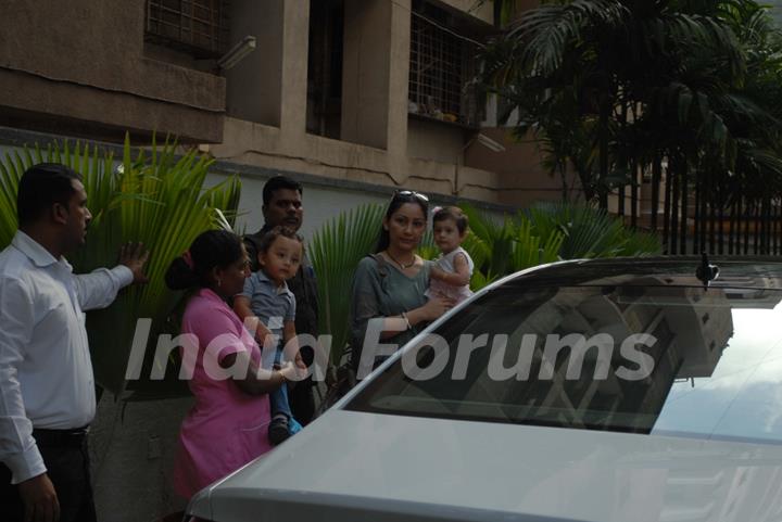 Celebs snapped visiting Shilpa Shetty and Raj Kundra's baby boy