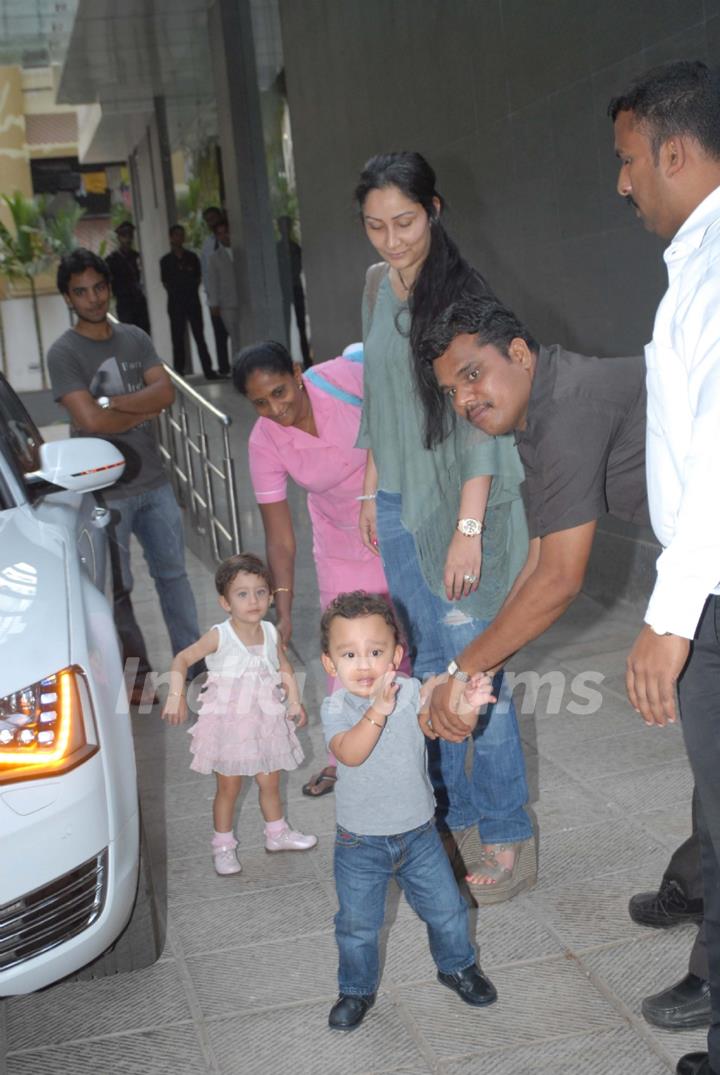 Celebs snapped visiting Shilpa Shetty and Raj Kundra's baby boy