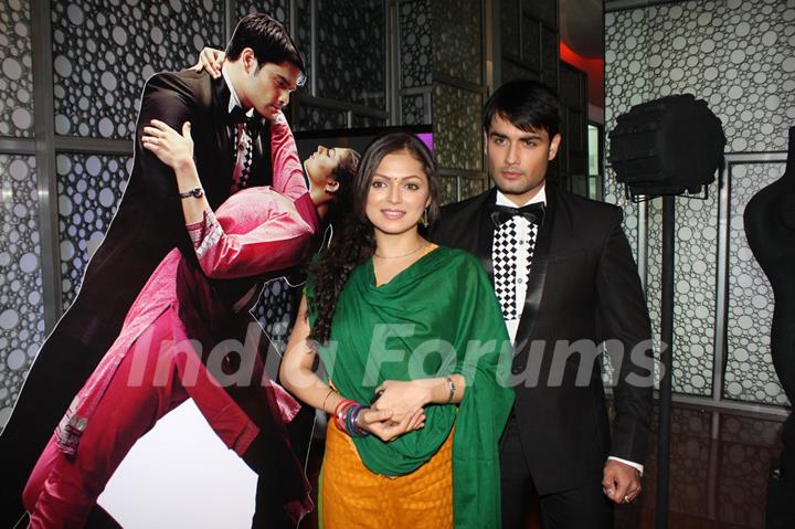 Vivian Dsena and Drashti Dhami at COLORS Channel new show Madhubala...Ek Ishq, Ek Junoon premiere