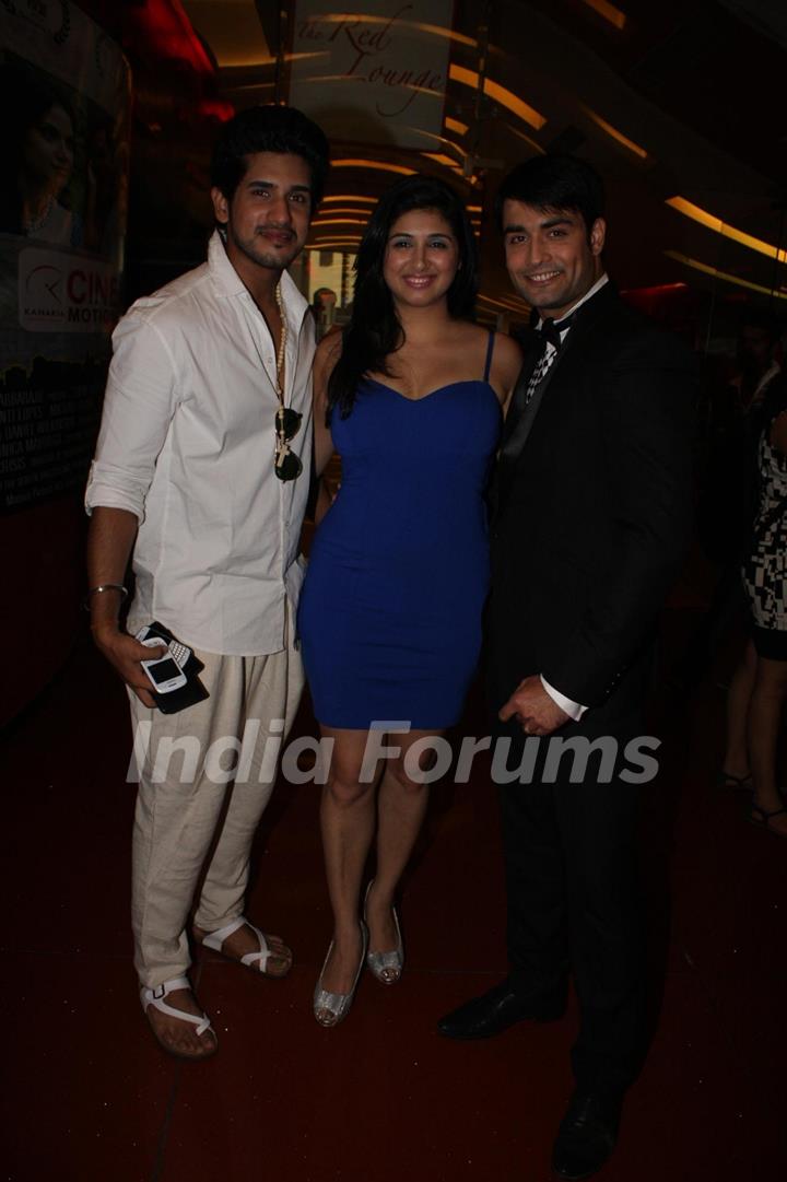 Suyash Kumar, Vahbbiz Dorabjee & Vivian Dsena at COLORS Channel new show Madhubala Ek Ishq,Ek Junoon